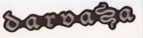 darvaza_lsil_bpat Darvaza - Silber Logo Rückenaufnäher