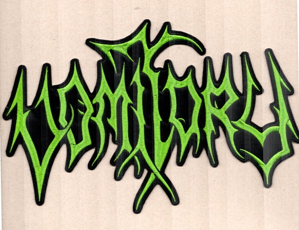 images Vomitory - Grünes Logo Rückenaufnäher