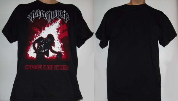 Hellcannon - Infected with Violence Tshirt M