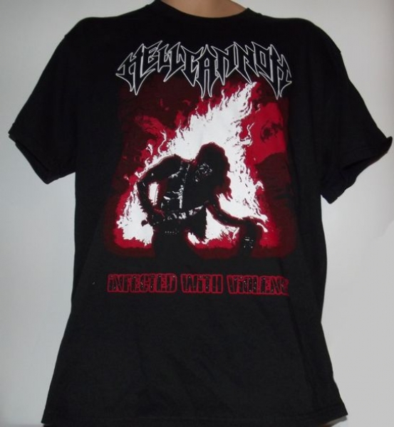 Hellcannon - Infected with Violence Tshirt M
