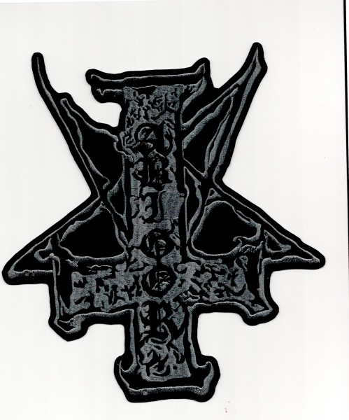 Abigor - Graues Logo Rückenaufnäher