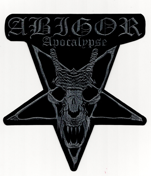 images Abigor - Graues Apocalypse Rückenaufnäher