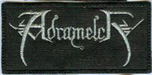 images Adramaleck - Silber Logo Aufnäher