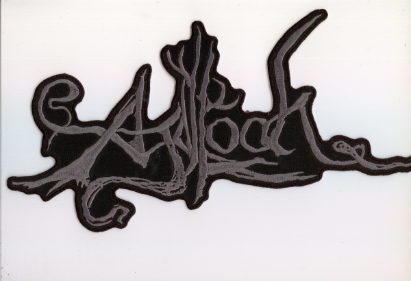 images Agalloch - Graues Logo Rückenaufnäher