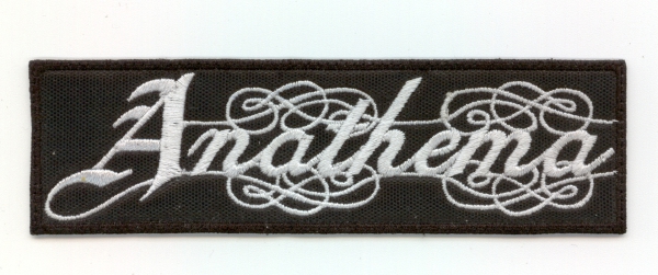 Anathema - Weisses Logo Aufnäher