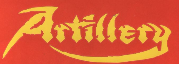 images Artillery - Gelbes Logo Aufkleber