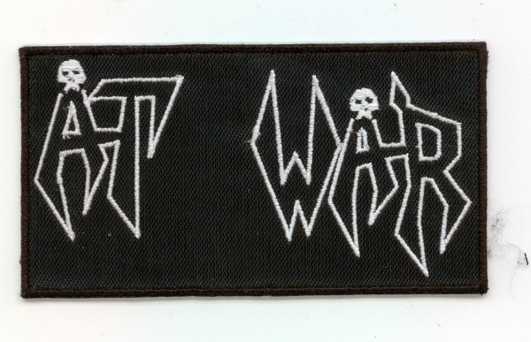 images At War - Weisses Logo Aufnäher
