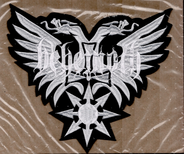 images Behemoth - Chaosstar Weiss Rückenaufnäher