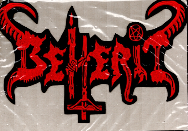 images Beherit - Rotes Altes Logo Rückenaufnäher