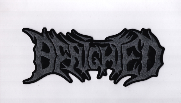 images Benighted - Graues Logo Rückenaufnäher