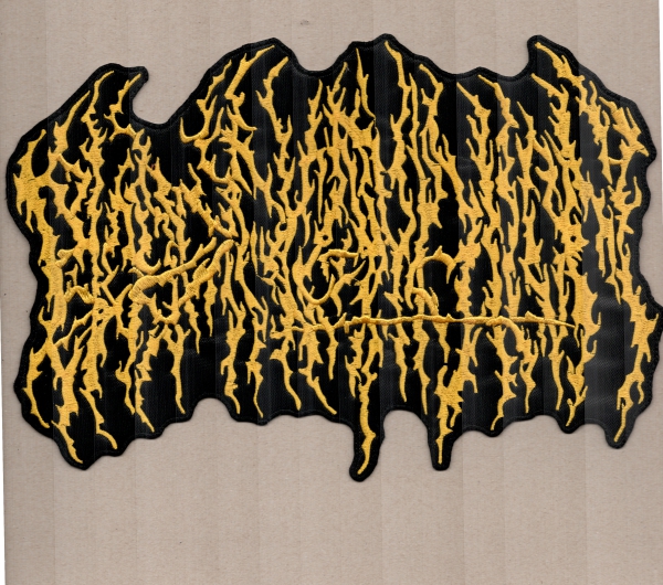 images Blood Incantation - Gelbes Logo Rückenaufnäher
