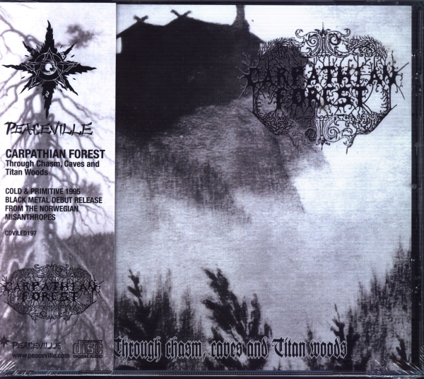 images Carpathian Forest - Through Chasm , Caves and Titan Woods MCD