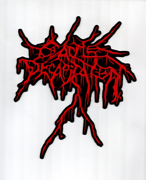 images Cattle Decapitated - Rotes Logo Rückenaufnäher