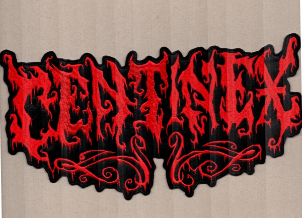 Centinex - Rotes Logo Rückenaufnäher