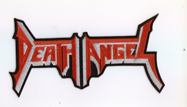 images Death Angel - Rot Weisses Logo Rückenaufnäher