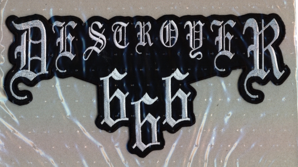 images Deströyer 666 - Altes Logo Rückenaufnäher