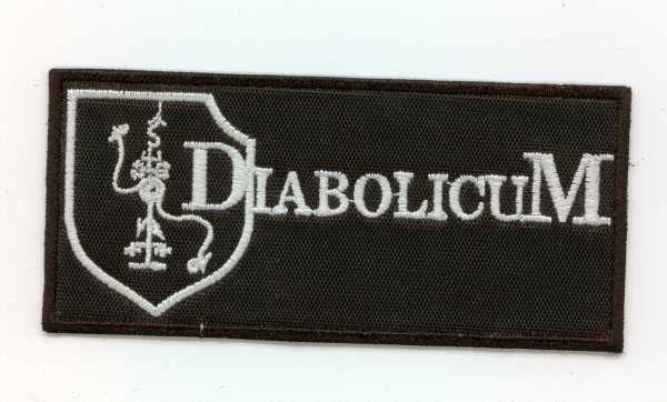 images Diabolicum - Weisses Logo Aufnäher