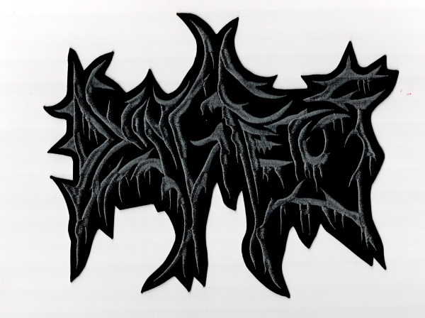 images Dying Fetus - Graues Logo Rückenaufnäher
