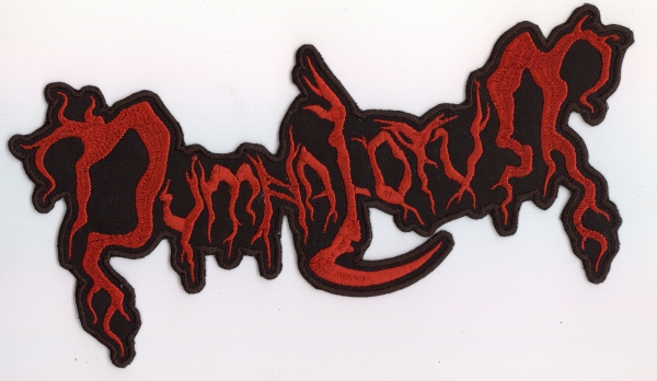 images Dymna Lodva - Rotes Logo Rückenaufnäher