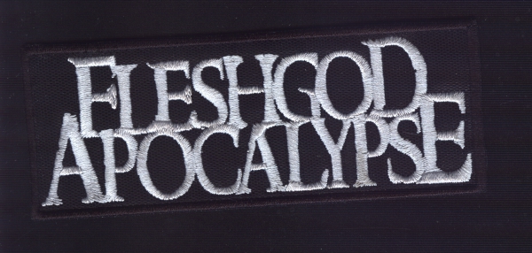 images Fleshgod Apocalypse - Weisses Logo Aufnäher