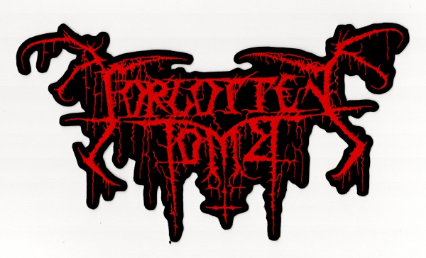 images Forgotten Tomb - Rotes Logo Rückenaufnäher