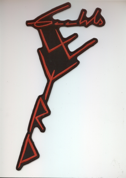 images Gaahls Wyrd - Rotes Logo Rückenaufnäher