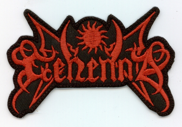 images Gehenna - Rotes Logo Kontour Aufnäher