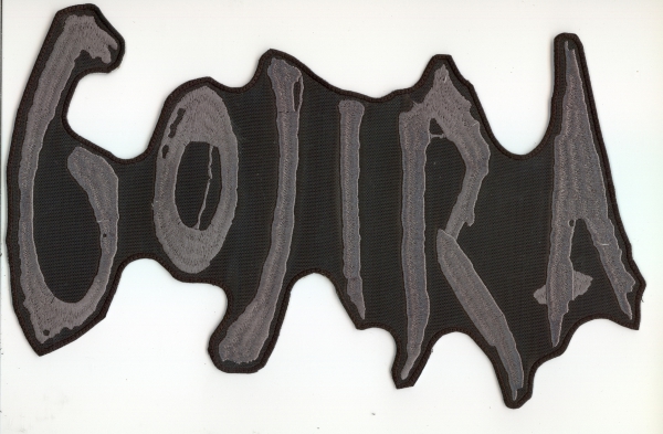 images Gojira - Graues Logo Rückenaufnäher