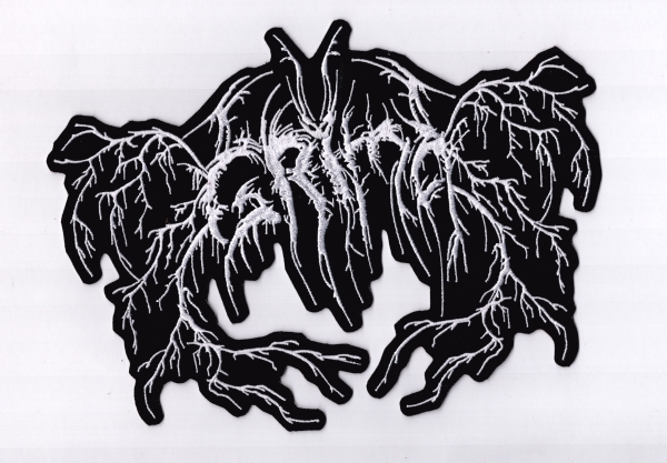 images Grima - Neues Weisses Logo Rückenaufnäher