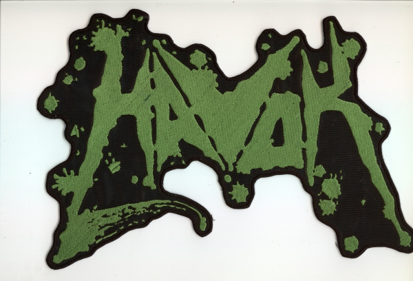 images Havok - Grünes Logo Rückenaufnäher
