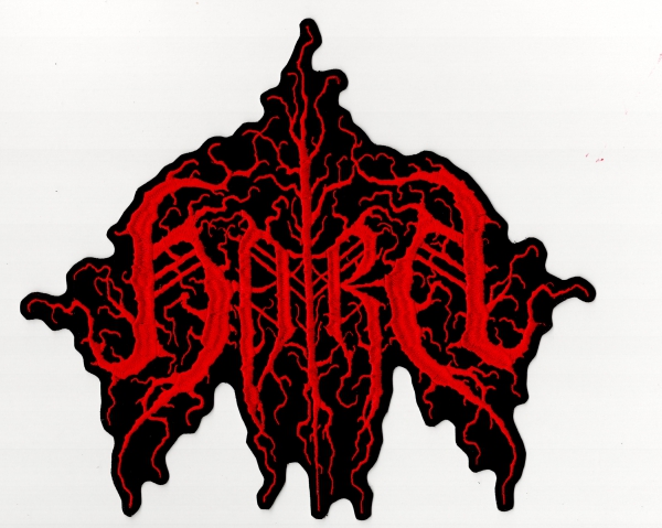 Horn -Rotes Logo Rückenaufnäher