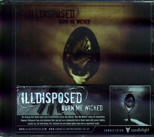 images Illdisposed - Burn me Wicked CD
