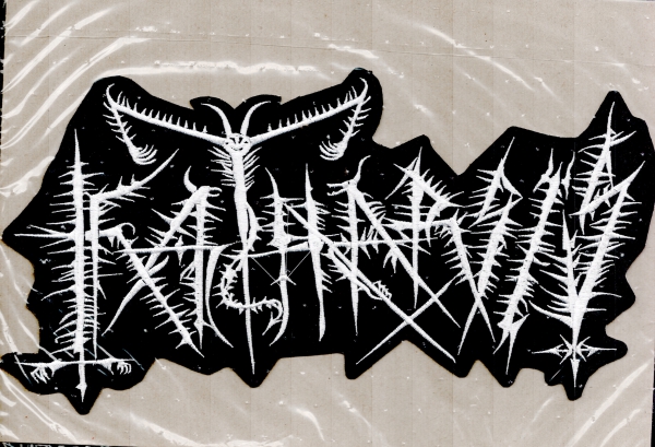 images Katharsis - Weisses Logo 2 Rückenaufnäher