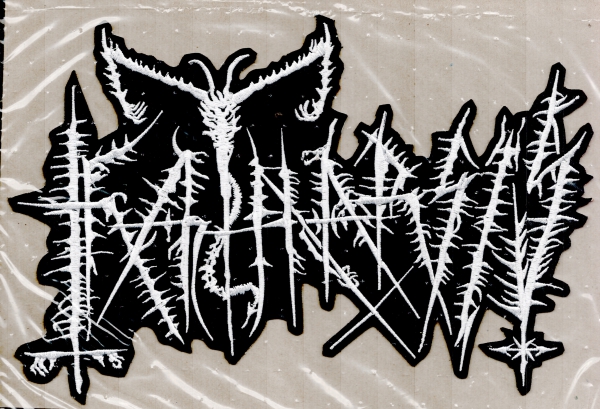 images Katharsis - Weisses Logo Rückenaufnäher