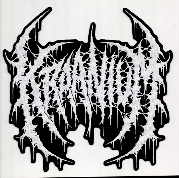 images Kraanium - Weisses Logo Rückenaufnäher