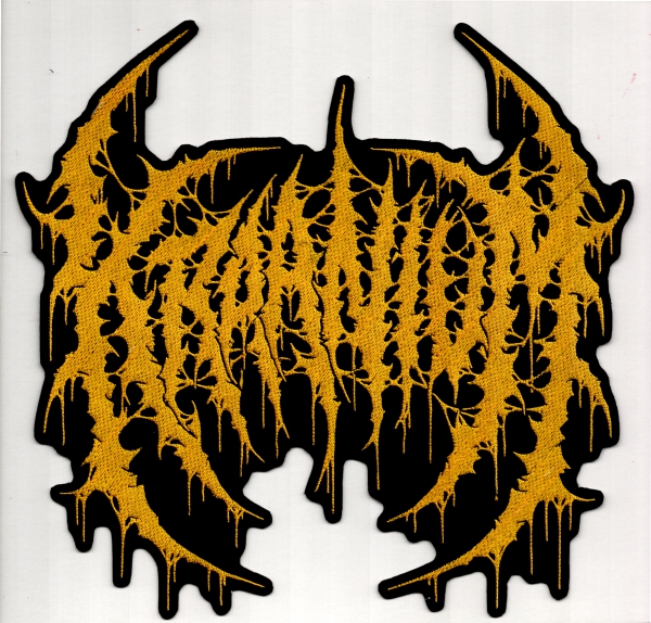 images Kraanium - Gelbes Logo Rückenaufnäher