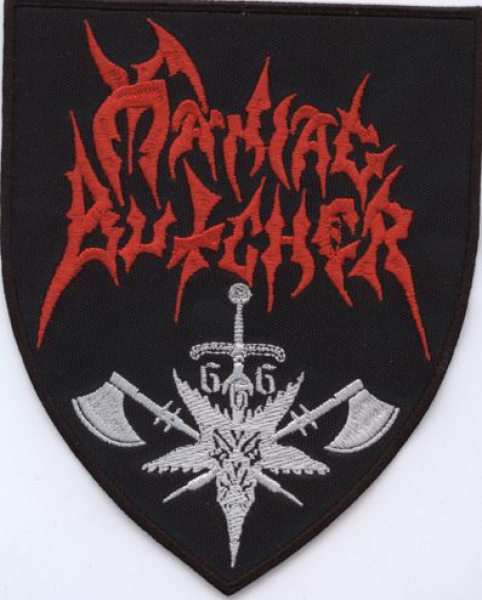 images Maniac Butcher - Wappen 2 Aufnäher