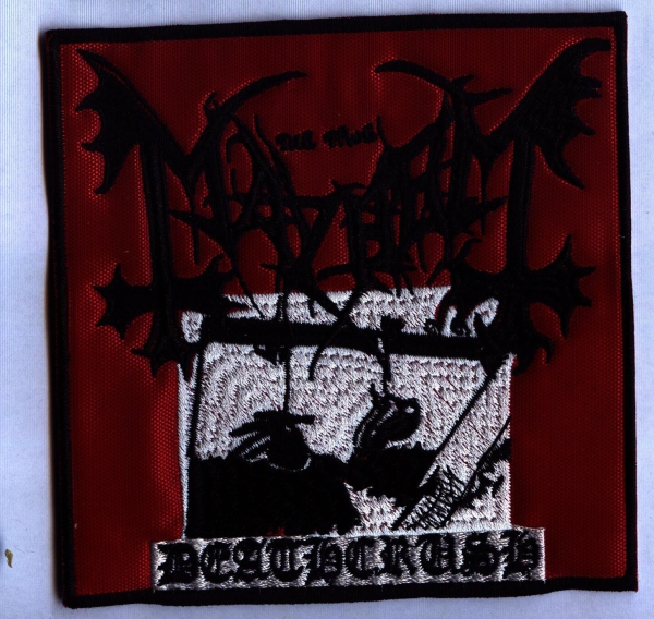 images Mayhem - Deathcrush 2 Aufnäher