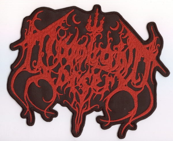 images Moonlight Sorcery - Rotes Logo Rückenaufnäher
