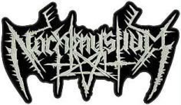 images Nachtmystium - Logo Rückenaufnäher