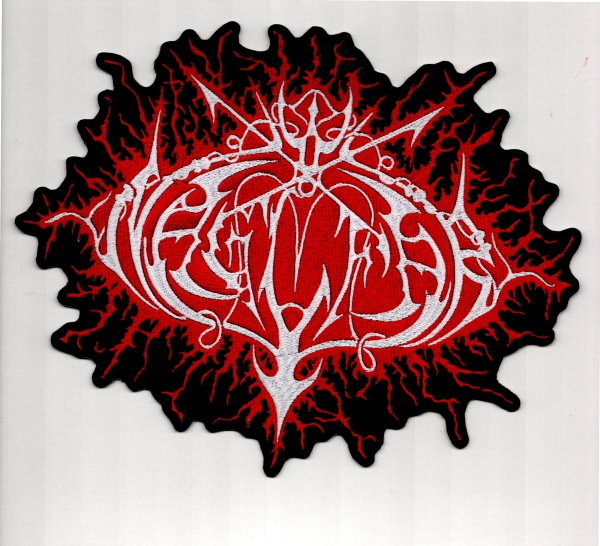 images Naglfar - Rot Weisses Logo Rückenaufnäher