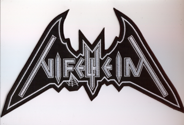 images Nifelheim - Weisses Logo Rückenaufnäher