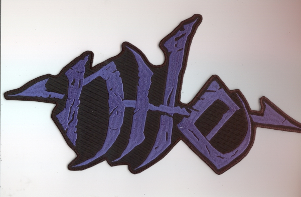 images Nile - Blaues Logo Rückenaufnäher