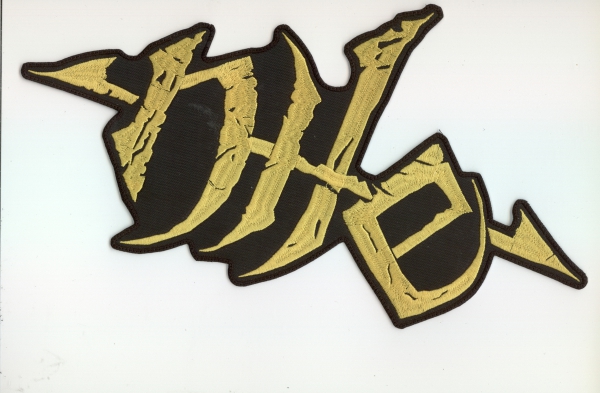 images Nile - Gelbes Logo Rückenaufnäher