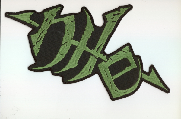 images Nile - Grünes Logo Rückenaufnäher