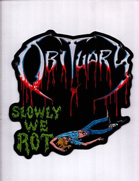images Obituary - Slowly we Rot Corpse Rückenaufnäher