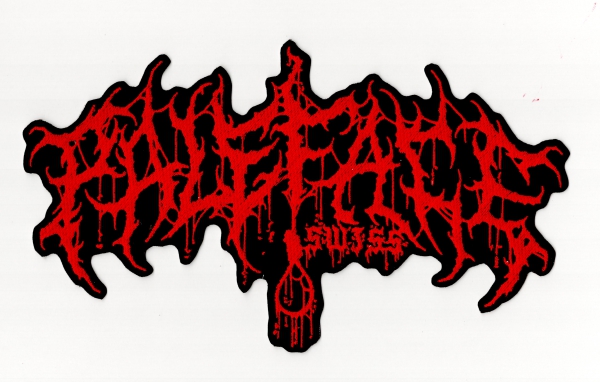 images Paleface Swiss - Rotes Logo Rückenaufnäher