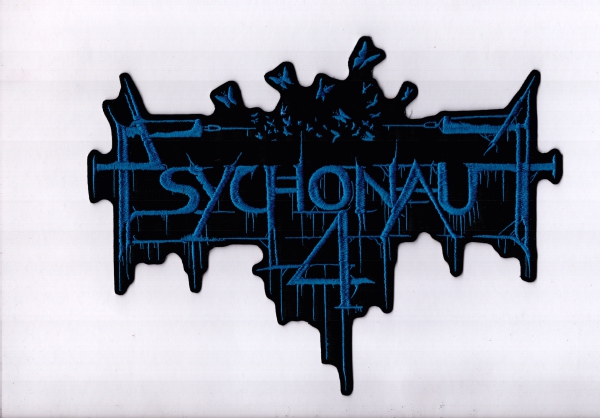 images Psychonaut 4 - Blaues Logo Rückenaufnäher