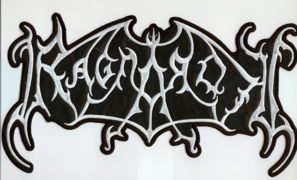 images Ragnarök - Weisses Logo Rückenaufnäher