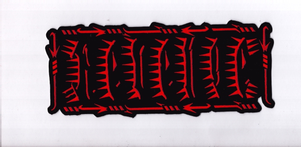 images Revenge - Rotes Logo Rückenaufnäher